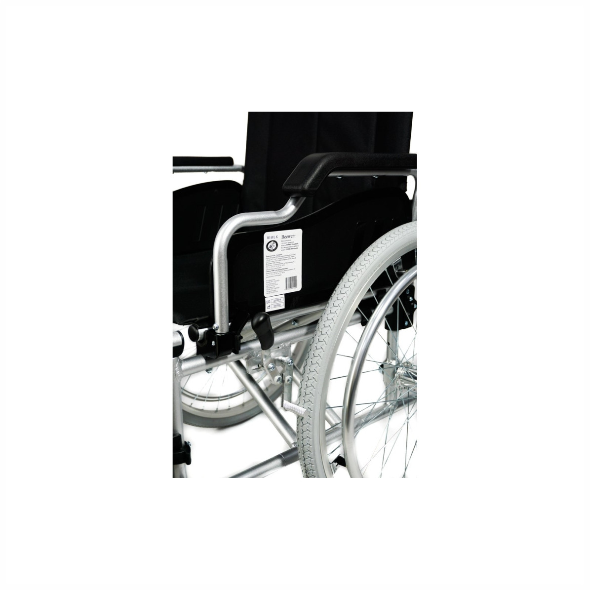 Кресло-коляска Beewen® FS908L Pneumatic, алюминиевая, шир.сиденья 46см - фото 5 - id-p111933489
