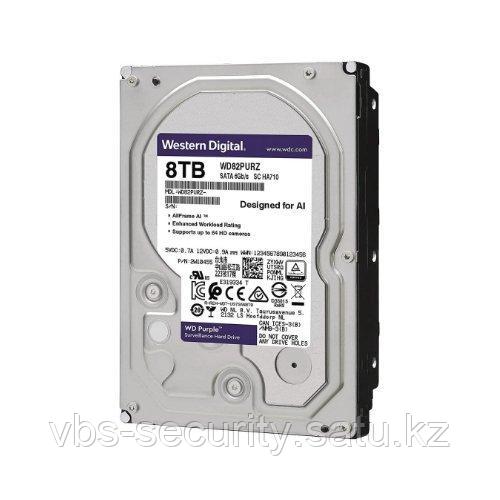 HDD 8000Gb WD84PURZ Purple Western Digital - фото 1 - id-p111933877