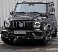 Расширенный карбоновый обвес на Mercedes-Benz G-class W463A (464)