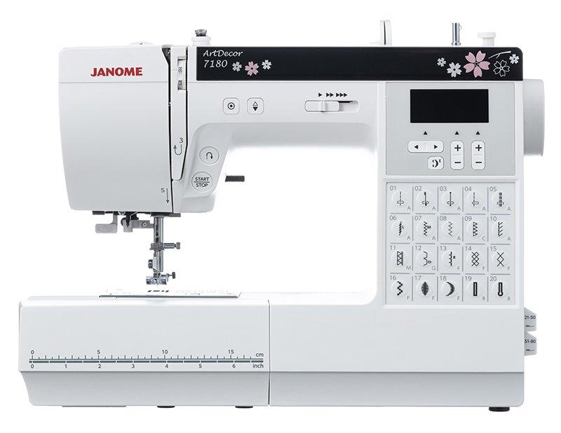 Компьютерная швейная машина Janome ArtDecor 7180 - фото 1 - id-p111941584