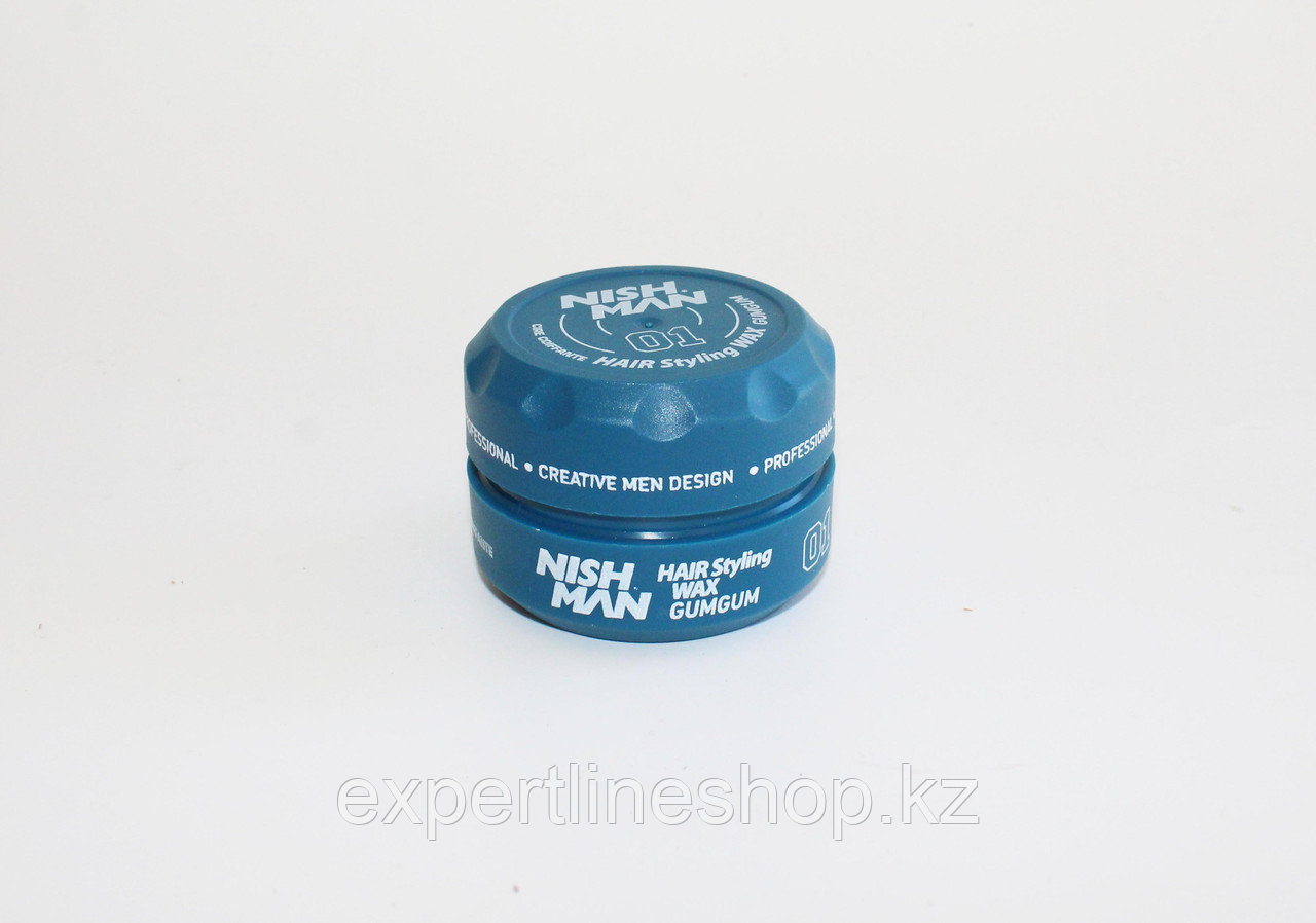 Воск на водной основе "NISHMAN Hair Styling Wax - 01 Gumgum" средней фиксации 30 мл