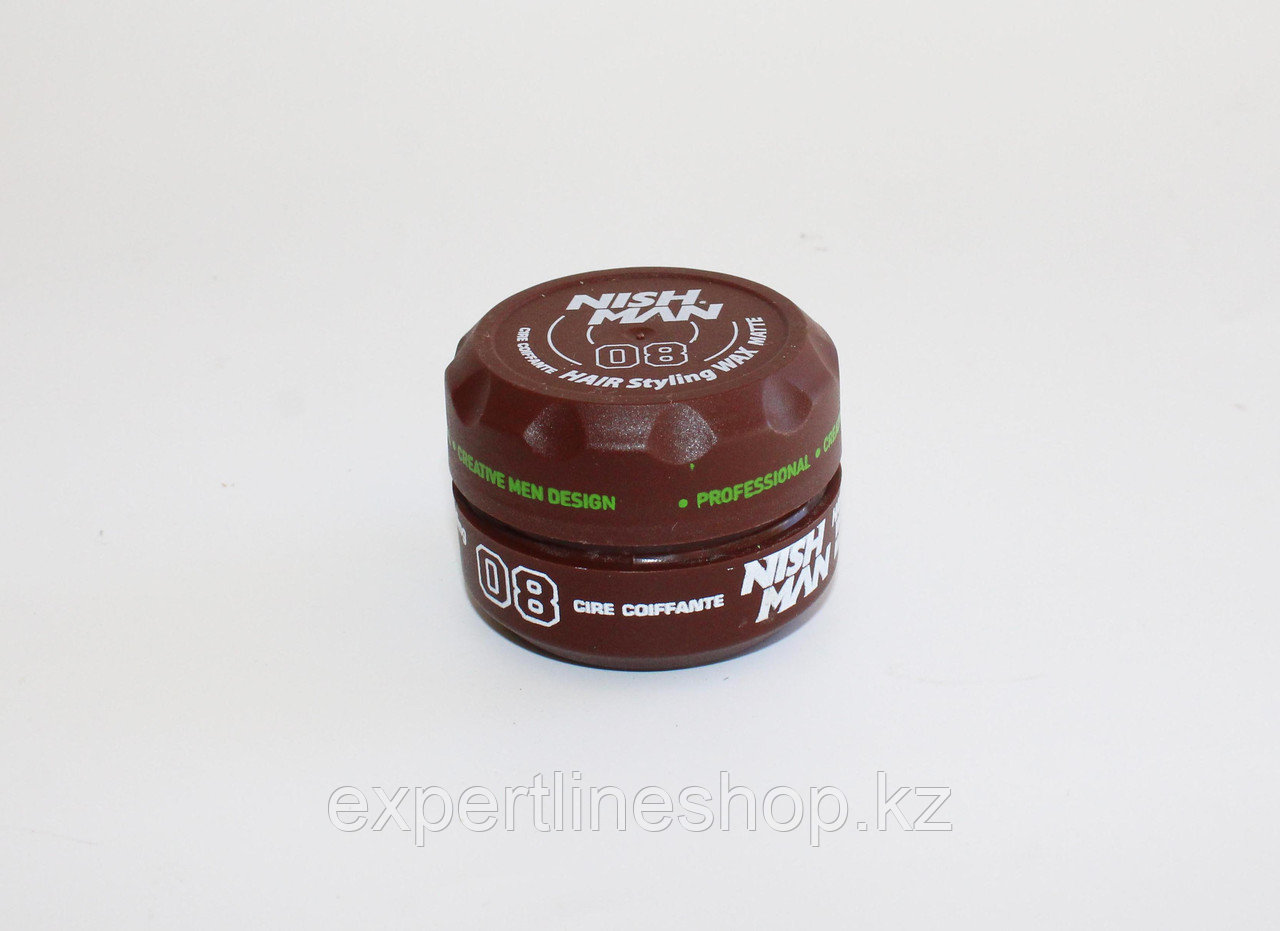 Воск на водной основе NISHMAN Hair Styling Wax - 08 Matte 30 мл