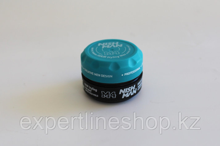 Воск матовый "NISHMAN Matte Finish Hair Styling Wax - M4 Super High Hold" 30 мл, фото 2