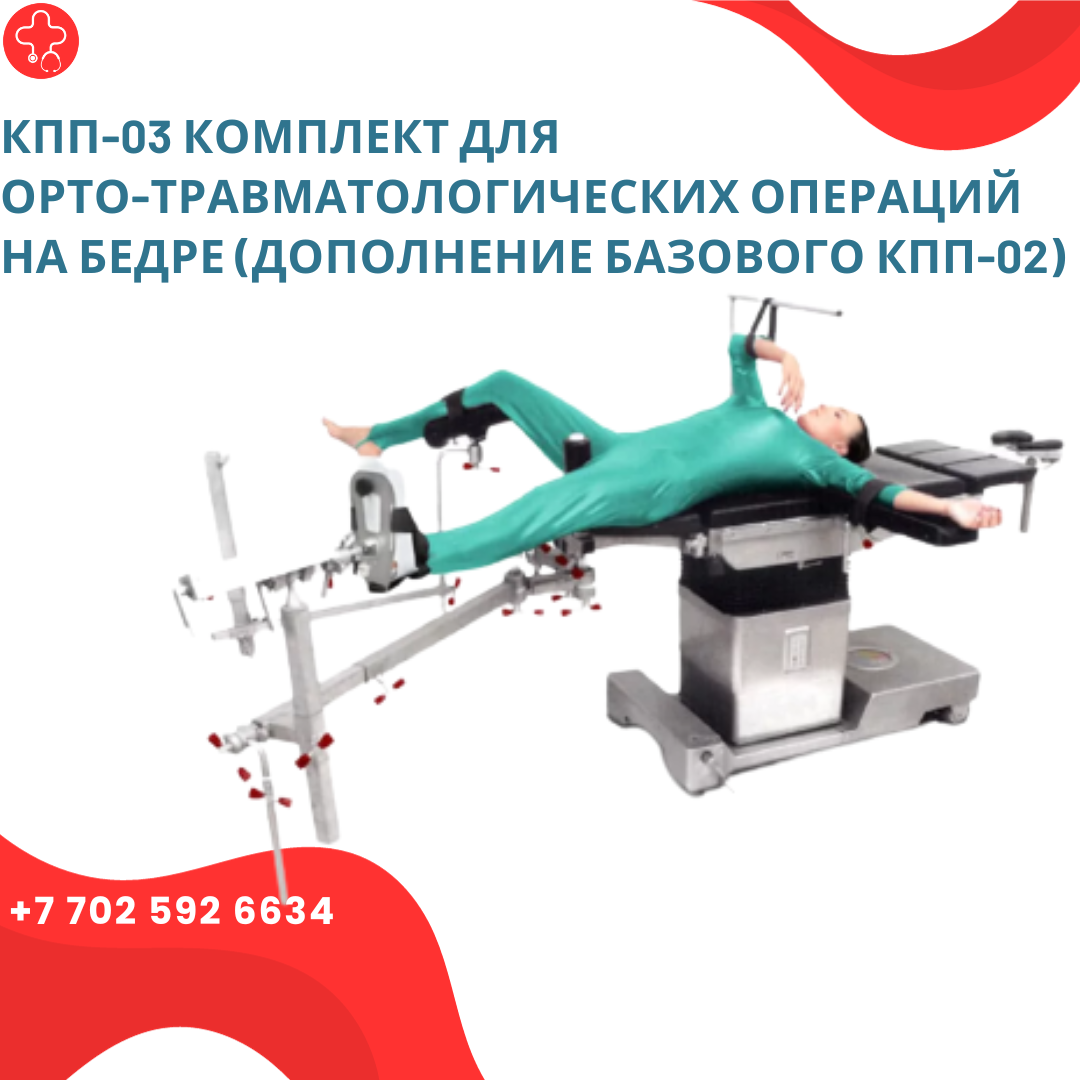 КПП-03 комплект для орто-травматологических операций на бедре (дополнение базового КПП-02) - фото 1 - id-p111950859