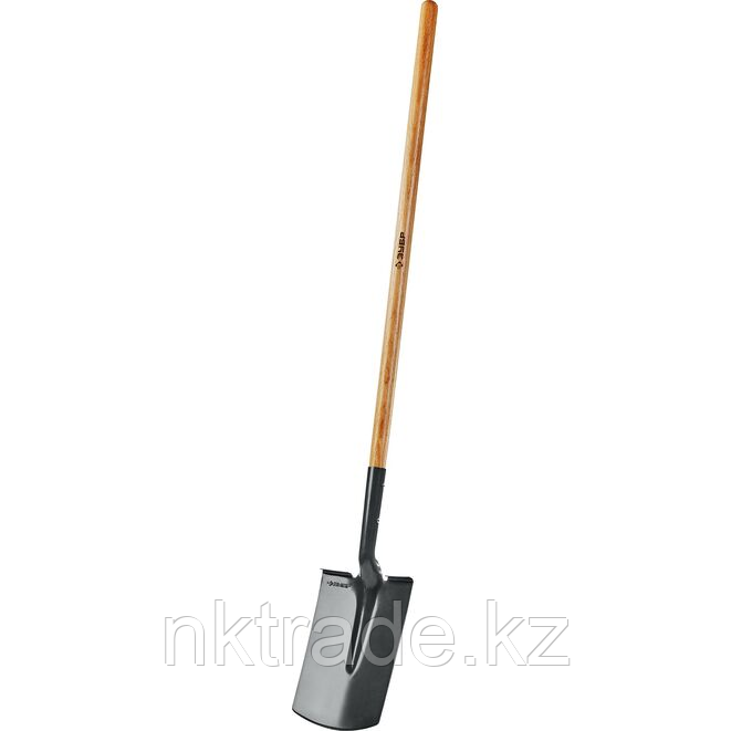Лопата "ФАВОРИТ" штыковая прямоугольная, деревянный черенок, ЗУБР Профессионал