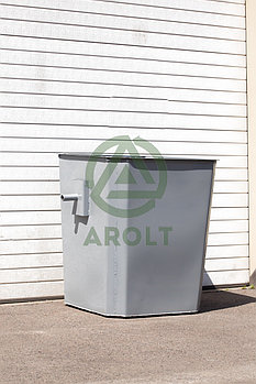 Мусорный контейнер 750л/без крышки, без колес с задней погрузкой