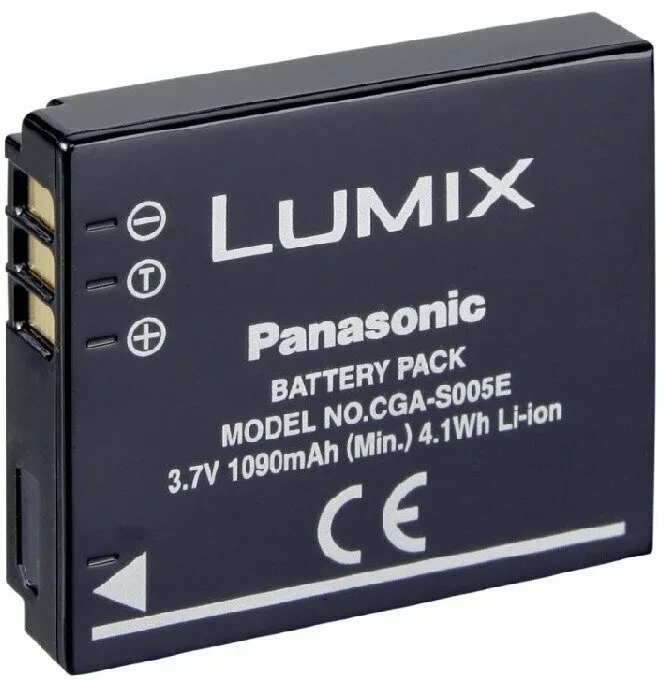 Батарея аккумуляторная  Panasonic DMW-BCB12/CGA-S005E (ДУБЛИКАТ)