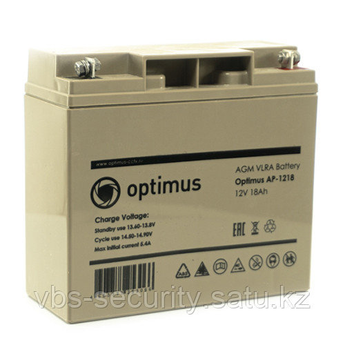 Аккумулятор AP-1218 Optimus - фото 1 - id-p111965781