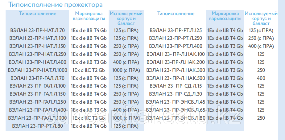 Прожектор ВЭЛАН 23-ПР - фото 2 - id-p111972765