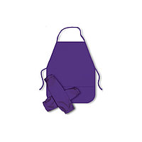 Набор фартук и нарукавники для труда 490/390; 250/120 (фиолетовый)