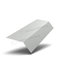 Металл Профиль Планка карнизная 100х69х2000 NormanMP (ПЭ-01-9003-0.5)