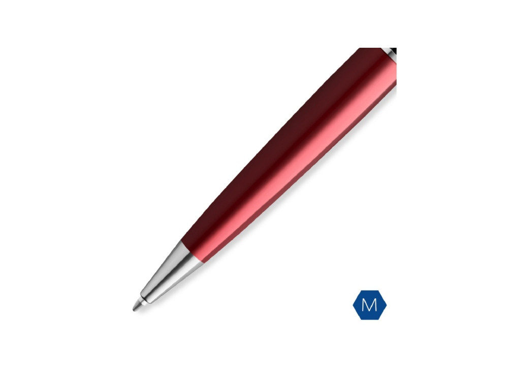 Шариковая ручка Waterman Expert Dark Red Lacquer CT Black, стержень: M, цвет чернил: blue. - фото 3 - id-p111974477