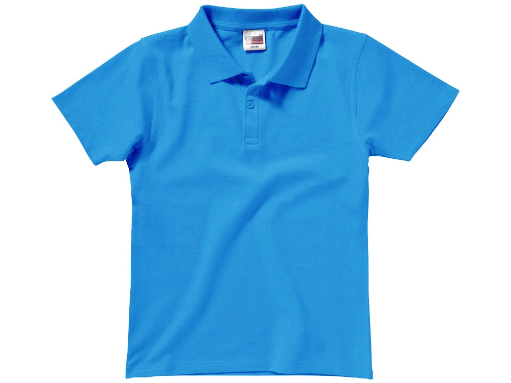 Рубашка поло First детская, голубой - фото 3 - id-p111974494