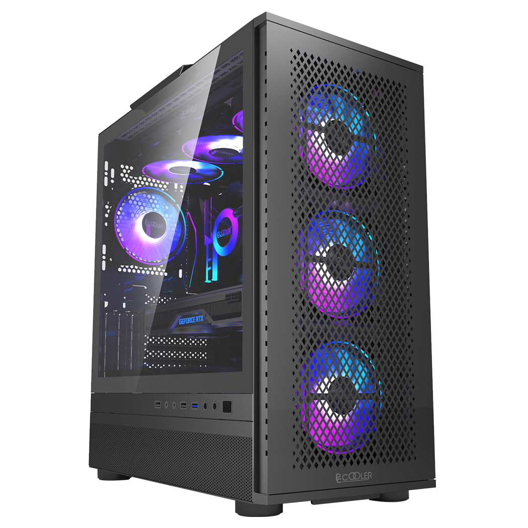 Корпус PCCooler ME200 MESH BK