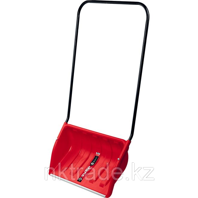 ЗУБР ТАЙГА движок снеговой (скрепер), пластиковый ковш с алюминиевой планкой, 650 мм