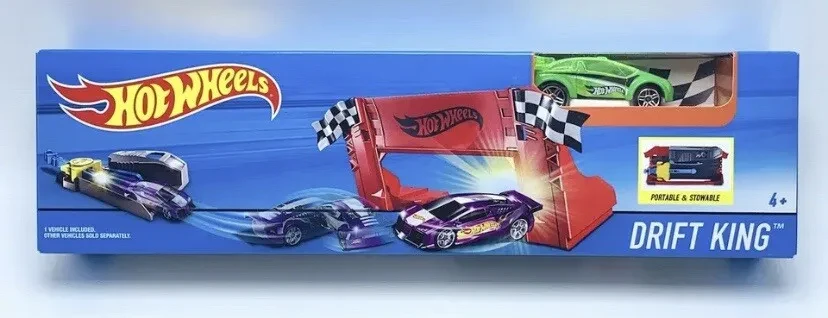 Новый набор треков для трюков Hot Wheels Drift King Action