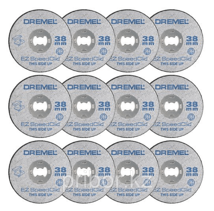 SC456B DREMEL ® EZ SpeedClic: Набор отрезных дисков по металлу, 12 шт