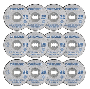 SC456B DREMEL ® EZ SpeedClic: Набор отрезных дисков по металлу, 12 шт