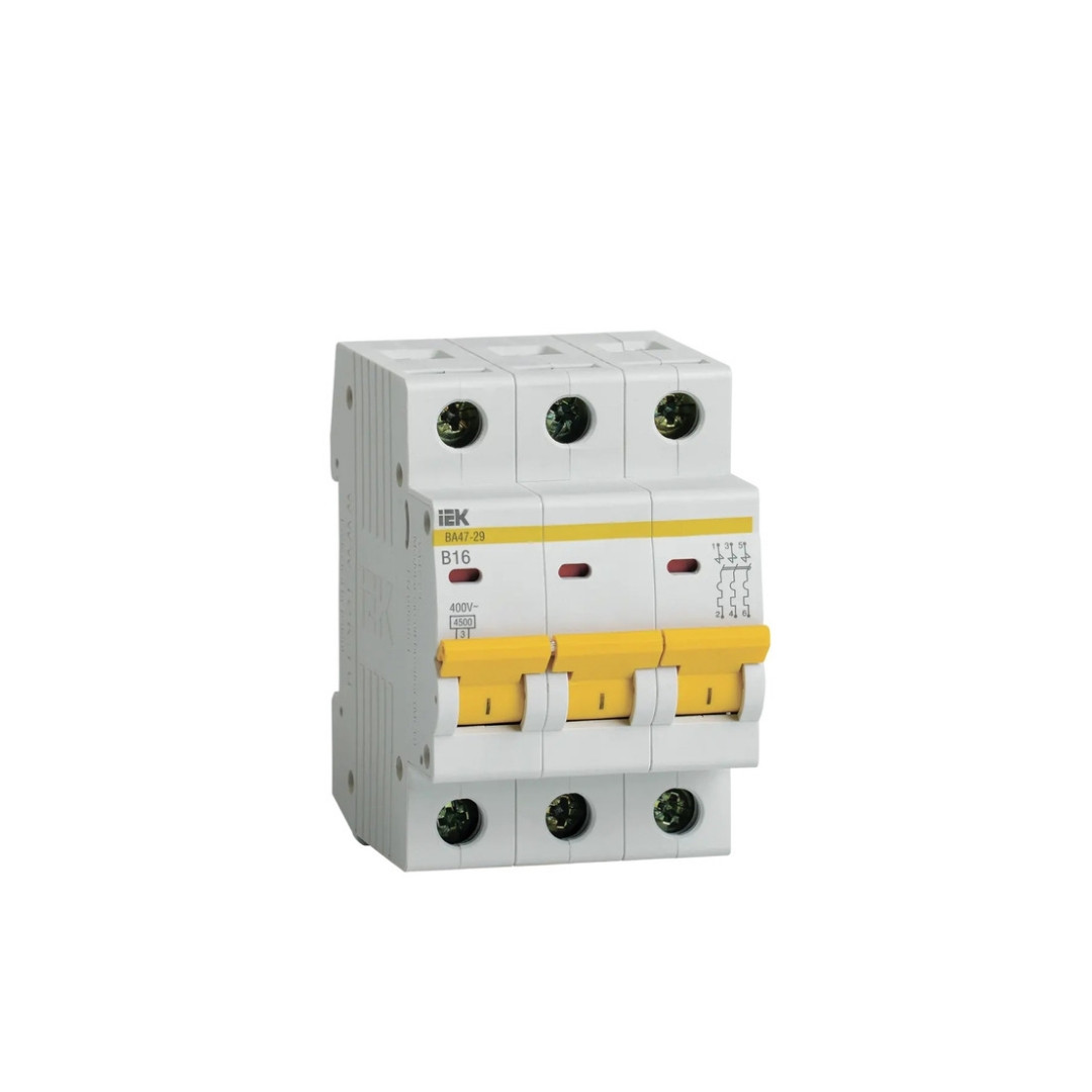 Автомат IEK 16/3 фаз - фото 1 - id-p111241797