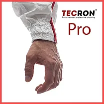 Одноразовый комбинезон защитный TECRON™ Pro, химическая защита, костюм рабочий, плотность (65 г/м),, фото 2