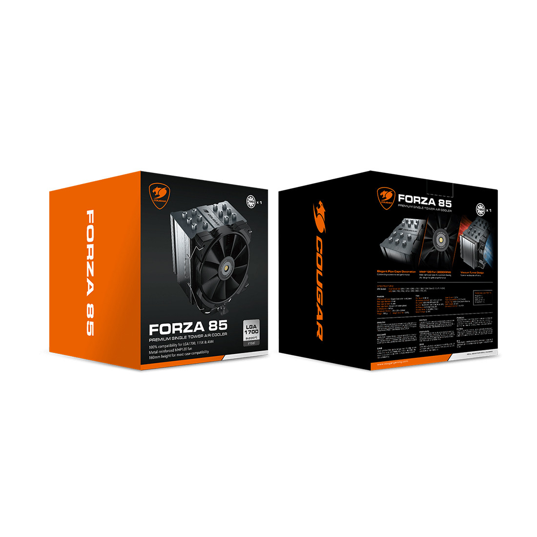 Кулер для процессора Cougar Forza 85 2-004982 3MFZA85.0001 - фото 3 - id-p111980379
