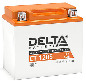 Аккумулятор Delta CT1205 (12В, 5Ач), фото 2