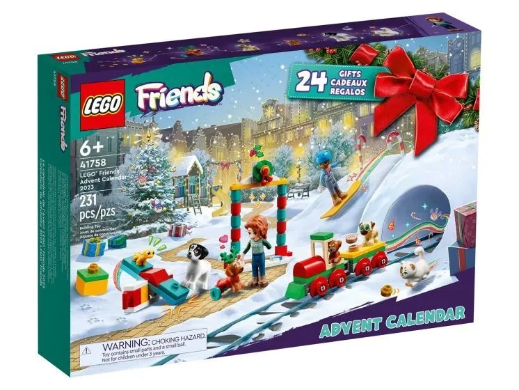41758 Lego Подружки Новогодний календарь, 2023 - фото 1 - id-p111980487