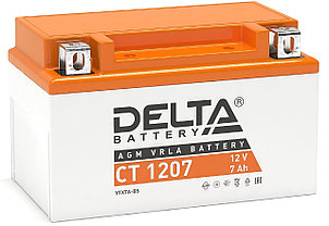 Аккумулятор Delta CT1207 (12В, 7Ач), фото 2