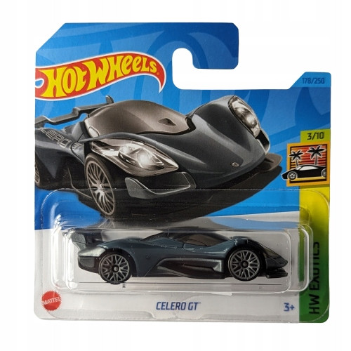 Hot Wheels Модель Celero GT, серый