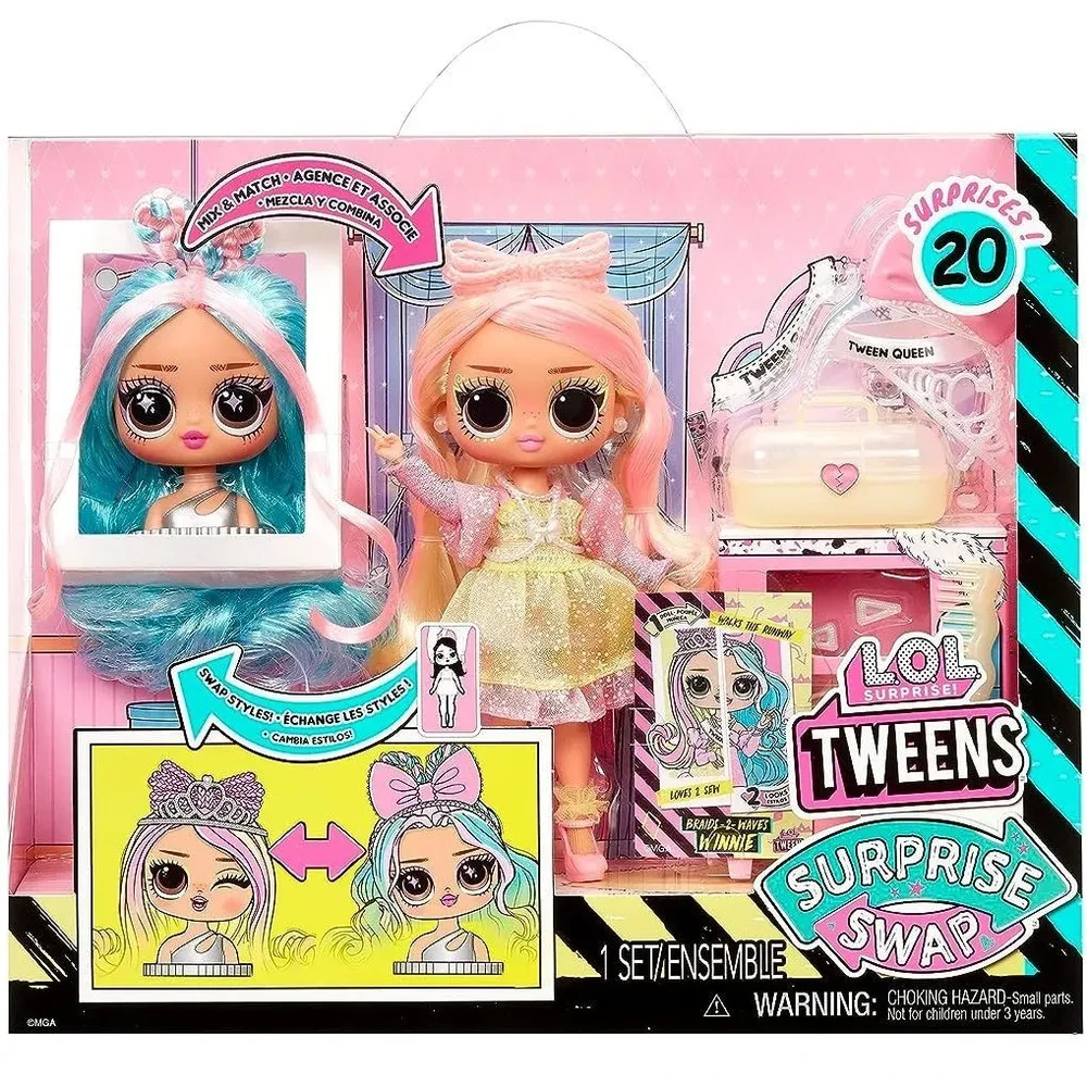 LOL Tweens Swap Winnie Кукла ЛОЛ Вайнни, фото 1