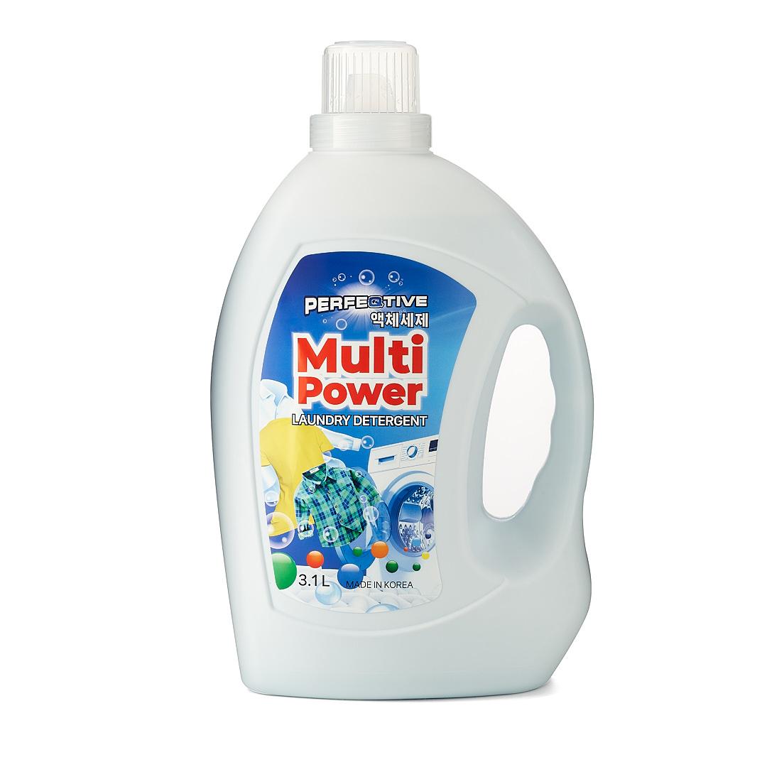 Жидкость для стирки Универсальная для белых и цветных тканей PERFEQTIVE Multi Power Laundry Detergent 3.1л бут - фото 1 - id-p111991342