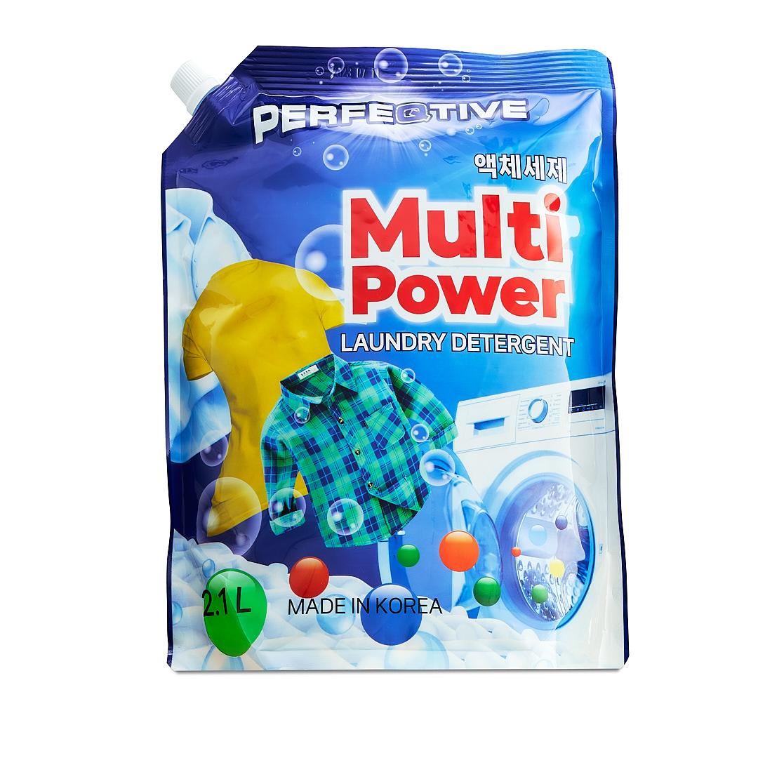 Жидкость для стирки Универсальная для белых и цветных тканей PERFEQTIVE Multi Power Laundry Detergent 2.1л м/у