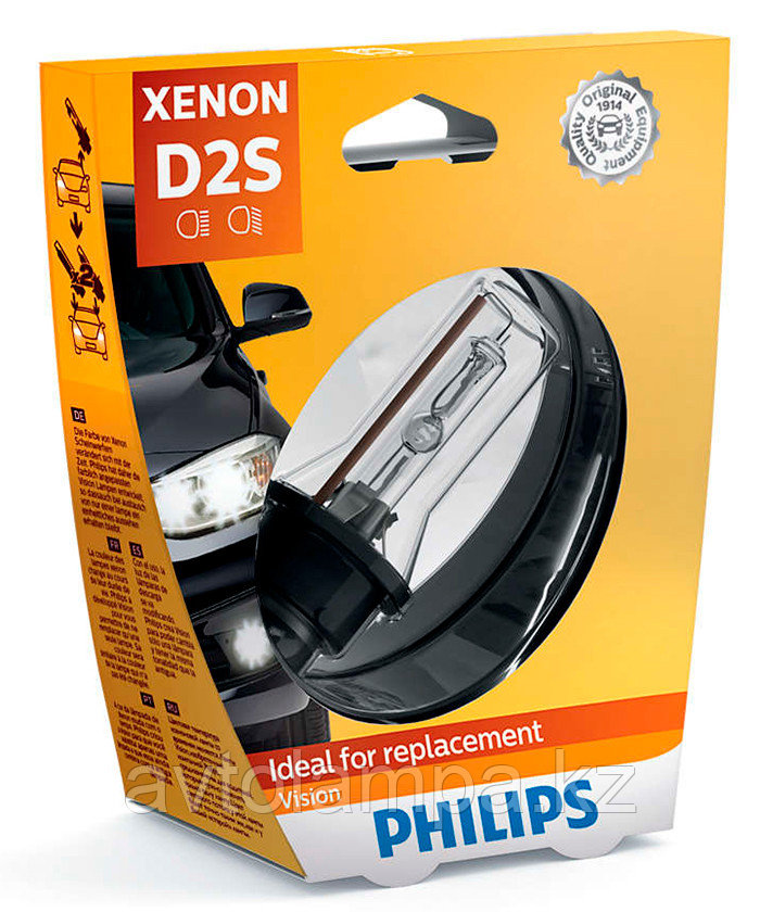 85122 D2S Philips Xenon Vision Штатная ксеноновая лампа, фото 1