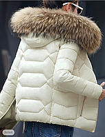 Женская куртка зимняя белый