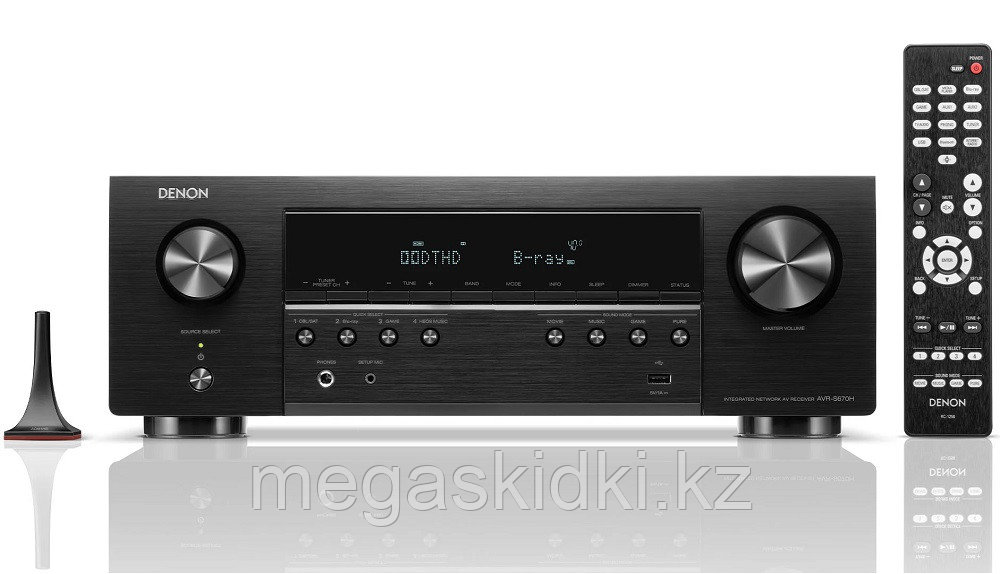 AV-ресивер 5.2 DENON AVR-S670H Черный