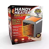 Обогреватель-тепловентилятор настольный керамический с ночником Handy Heater Pure Warmt 1500W, фото 2