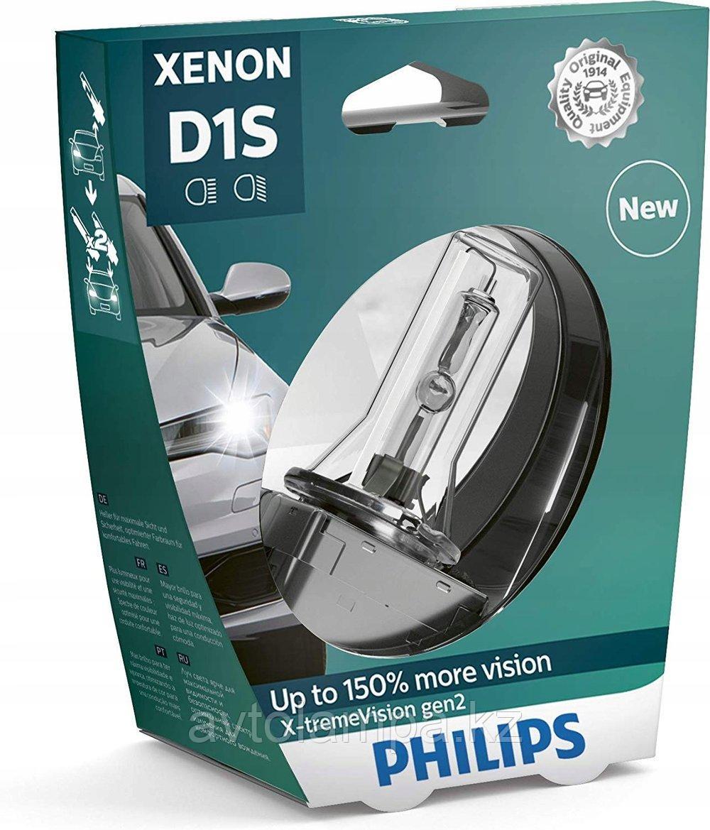 85415 D1S Philips Xenon X-Treme Vision Штатная ксеноновая лампа +150%