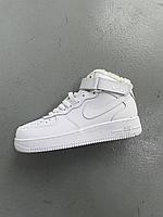 Кроссовки Nike Air Force 1 на меху Премиум Качество