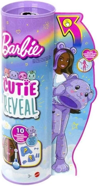 Barbie Милашка-проявляшка Кукла Мишка Барби, Cutie Reveal HJL57 - фото 2 - id-p111996681