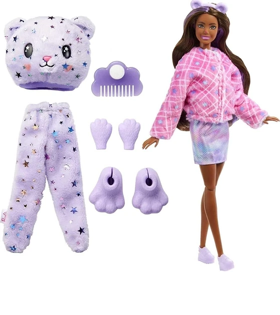 Barbie Милашка-проявляшка Кукла Мишка Барби, Cutie Reveal HJL57 - фото 4 - id-p111996681