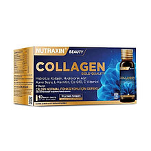 Морской коллаген Collagen Nutraxin Gold в жидком виде для молодости кожи и суставов 10x50мл