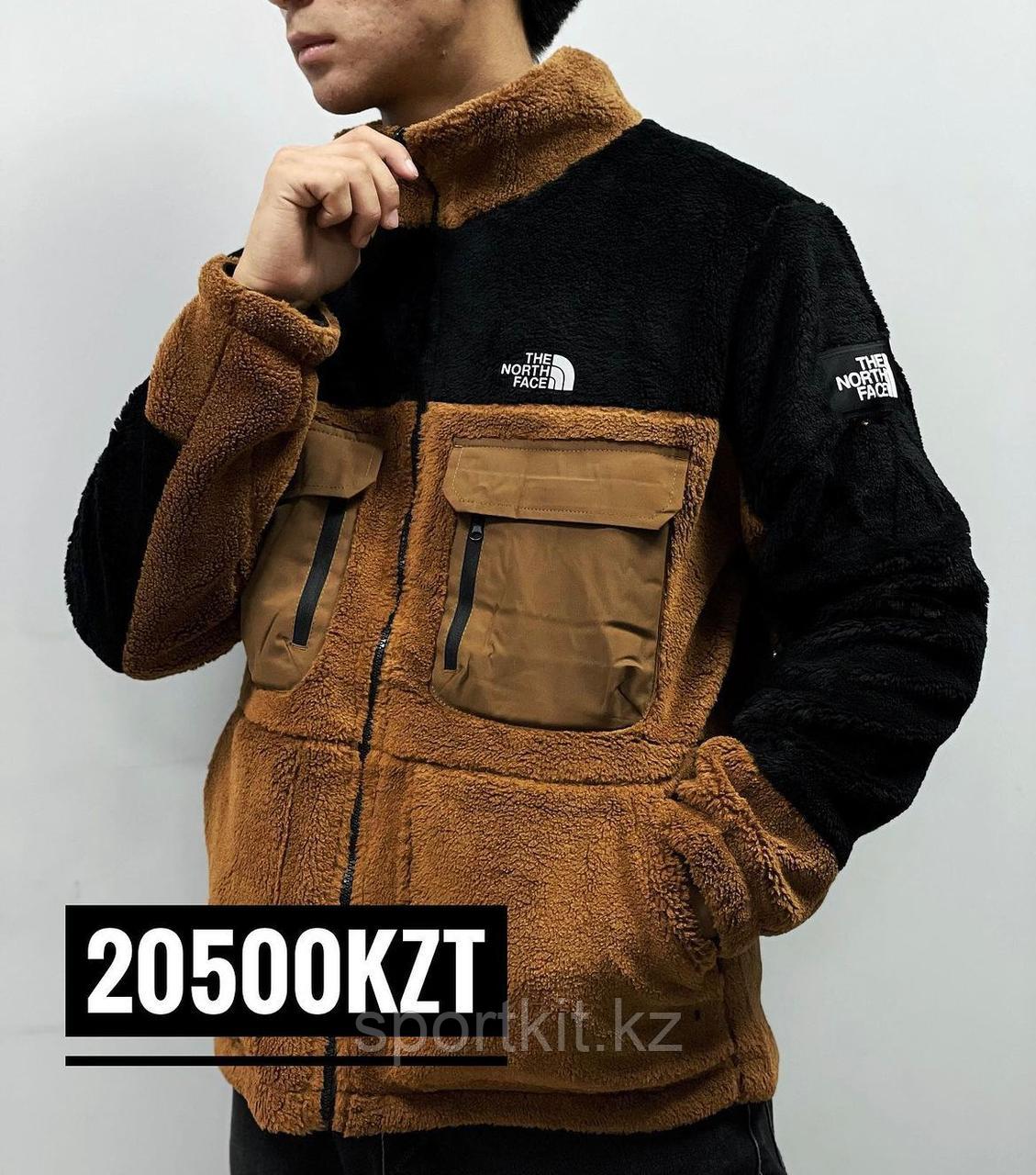 Ветровка TNF двухст тедди чер корич 3502, фото 1