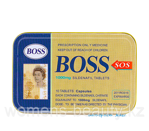 Boss Sos - Возбуждающие таблетки для мужчин