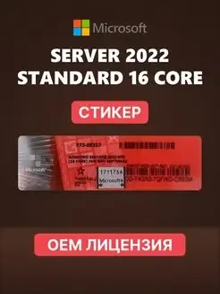 Microsoft Windows Server 2022 Standard OEM (стикер) - фото 1 - id-p112009520