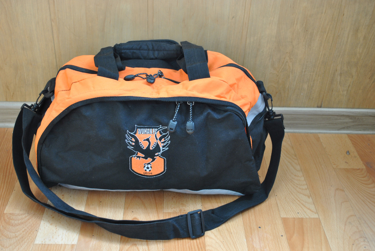 Спортивная сумка для тренировок Чёрный дракон Wuhan FC