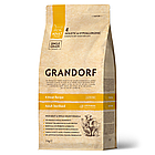 851300 GRANDORF 4 Meat&Brown Rice Adult Sterilised, 4 мяса / бурый рис для взрослых стерильных кошек, уп.2 кг