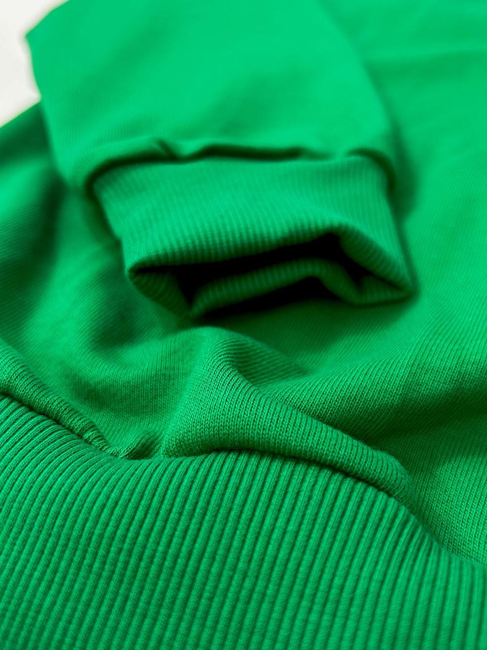 Свитшот Oversize детский зеленый - фото 4 - id-p112012730