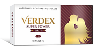 Препарат для потенции VERDEX (варденафил 40+дапоксетин 60) цена за таблетку