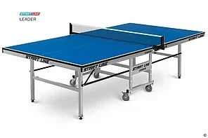 Теннисный стол Leader - подходит для игры в помещении, идеален для тренировок и соревнований