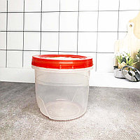 Контейнер круглый 1 литр, дм 12см